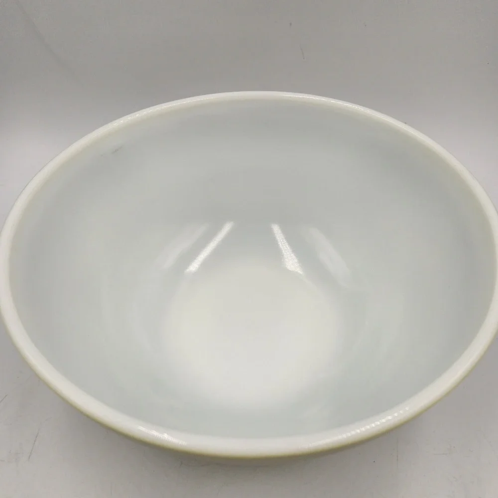 Vintage Pyrex 2 1/2 qt 403 Verde Avocado Green Nesting Bowl 9